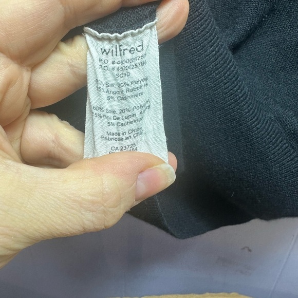 Wilfred Black Women's Sweater - Picture 3 of 3